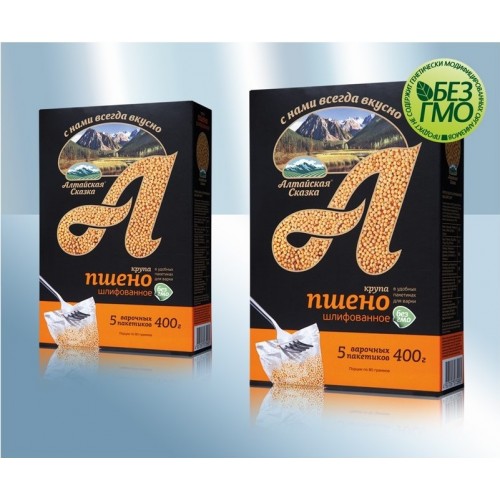 Пшено (ВАРПАК) шлифованное в/с 400g